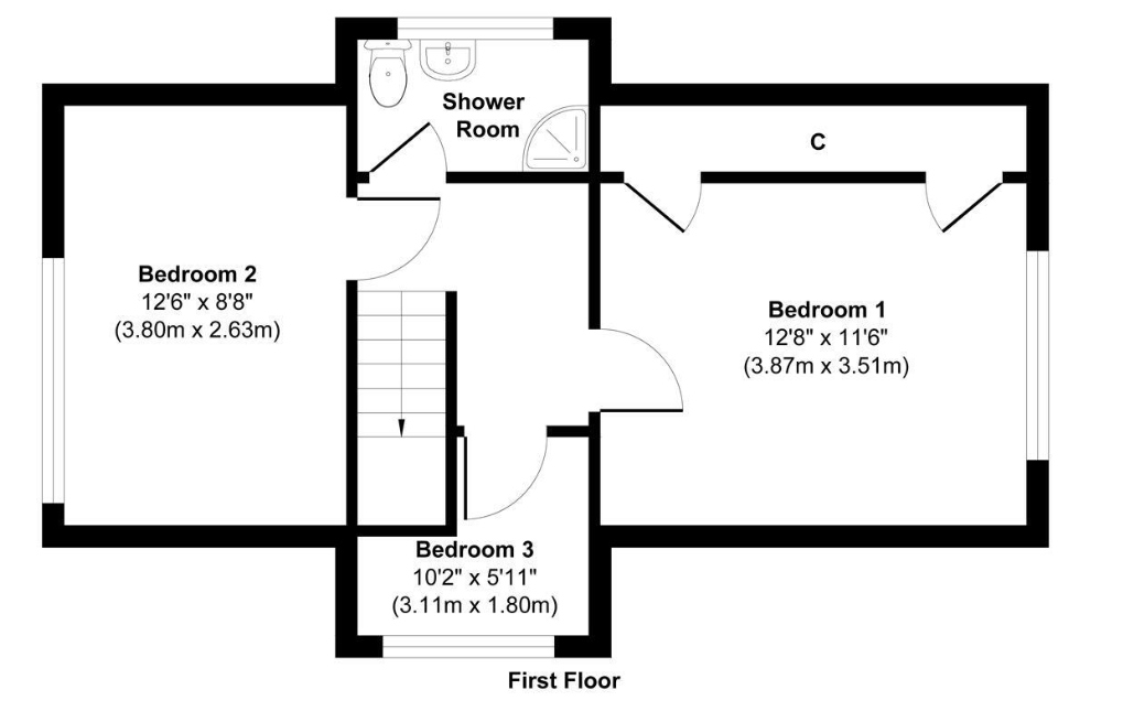 First floor plan